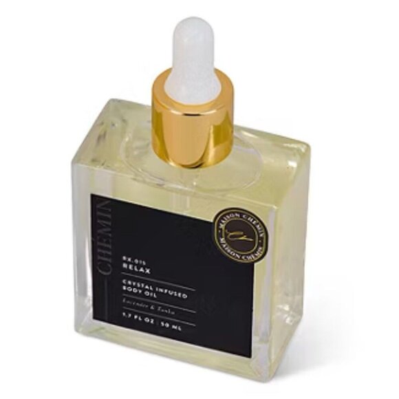 Chemin Hand & Body Wash, 2 Body Oil, Exfoliating Body Wash. New In Box - Picture 4 of 6